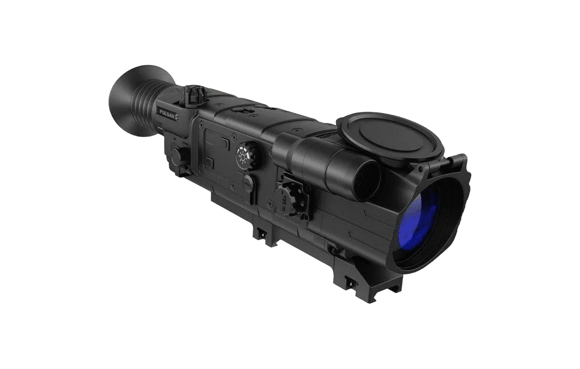 Есть все данные меню (видоискатель исправен), но нет картинки на видео Pulsar XQ 50F LRF