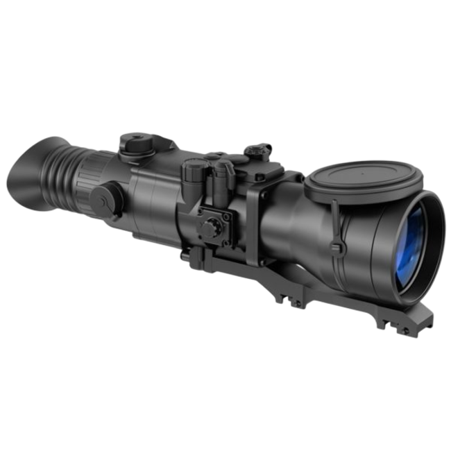 Есть все данные меню (видоискатель исправен), но нет картинки на видео Pulsar Phantom Gen2+ 4×60