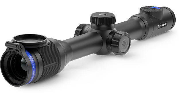 Есть все данные меню (видоискатель исправен), но нет картинки на видео Pulsar Thermion XM38